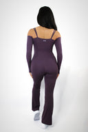 TRAVEL BODYSUIT - Smoked Plum