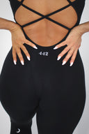 LUNAR LUXE BODYSUIT - Black