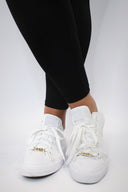 442 Gold Shoe Lace Charms