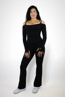 TRAVEL BODYSUIT - Black